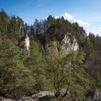 Fotogenický skalný hrebeň Súľovských vrchov