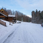 Parkovanie pri Inoveckej chate.