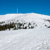 Zimný výstup na Kráľovu hoľu zo Šumiaca na lyžiach