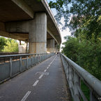 Cyklistické lávky Prístavného mosta