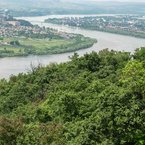 Pohľad na esíčko Dunaja