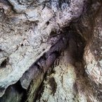 Pohľad na jaskynné steny