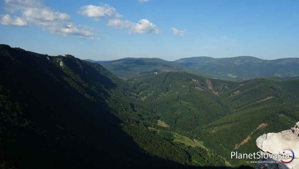 Muránska planina, Muránsky hrad - Predná hora, Stolica.