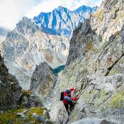 Výstup do sedla Prielom (2290m) vo Vysokých Tatrách