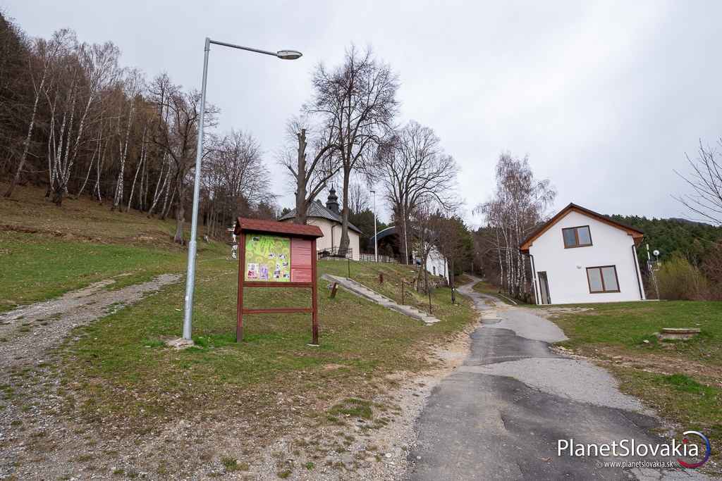 Začiatok Ľutinskej hory.