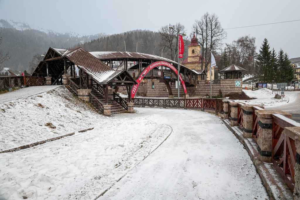 Zimná prechádzka Donovalmi.