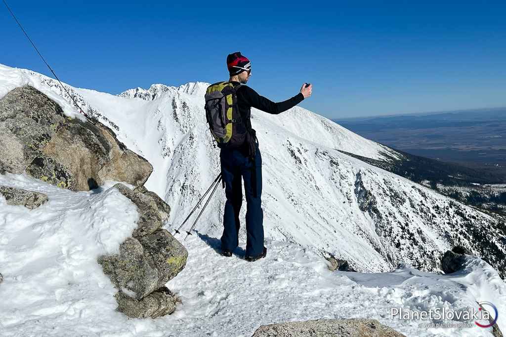Selfíčko na vrchole Predného Soliska - prečo nie?