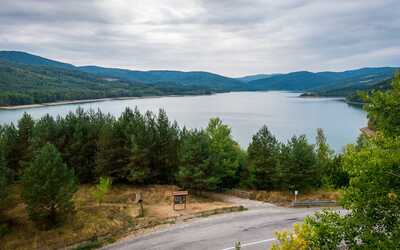 Vyhliadka nad vodnou nádržou Starina