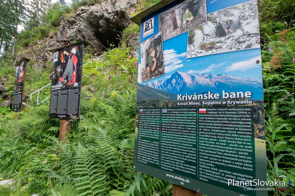 Medvedia štôlňa - jediné verejnosti prístupné banské dielo Liptova. Túto zaujímavú atraktivitu nájdete na začiatku Žiarskej doline.